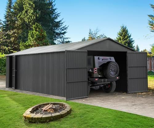 Extra Large Metal Garage Shed