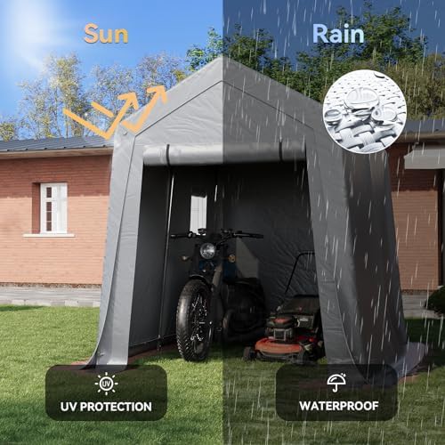 Six by eight foot portable motorcycle tent — photo 5
