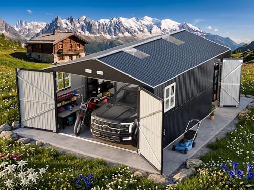 Large Metal Garage and Storage Building