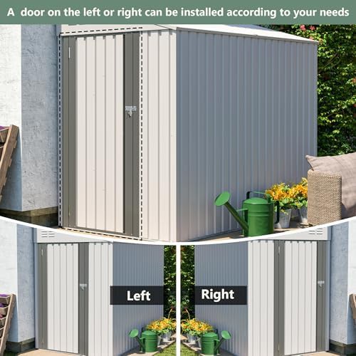 Metal lean to bike and mower shed — photo 4