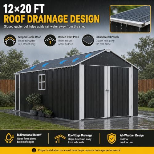 Extra large metal garage and carport — photo 5