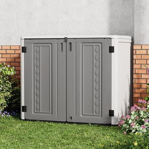 Gray and white horizontal tool cabinet — photo 3