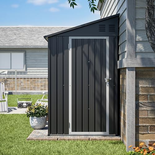 Black Lean To Shed with Floor Frame — photo 5