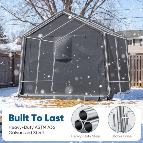 Multi Use Storage Shelter with Vents — photo 3