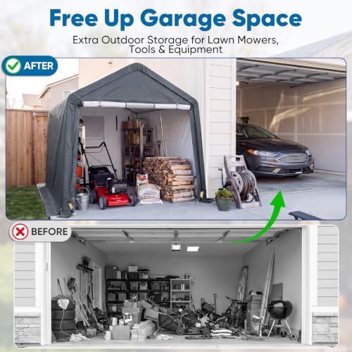 Multi Use Storage Shelter with Vents — photo 5