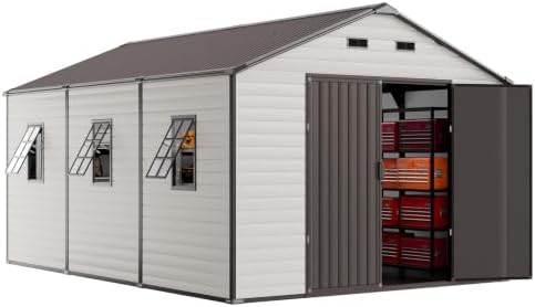 Ten by Fourteen Resin Outdoor Shed