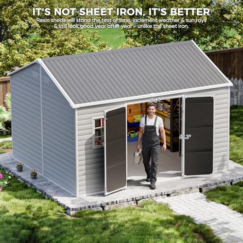 Extra Large Resin Shed with Floor — photo 4