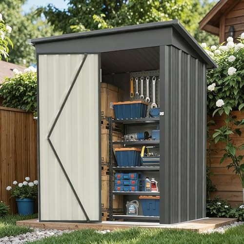 Five by three metal tool shed — photo 3