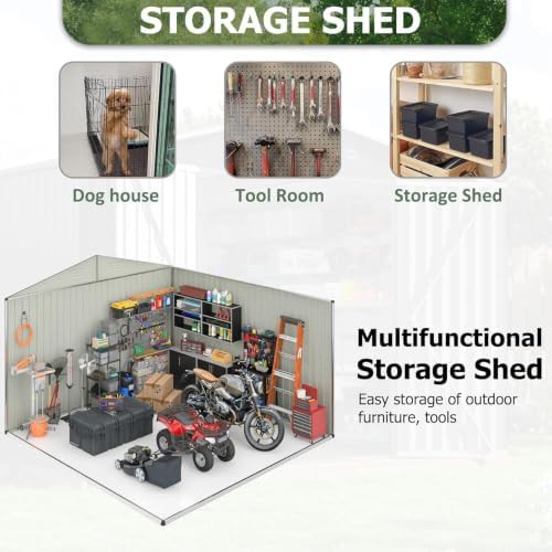 Six by Eight Foot Sloped Roof Shed — photo 4
