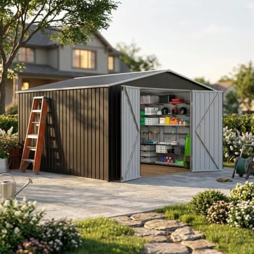 Ten by Ten Foot Square Storage Shed
