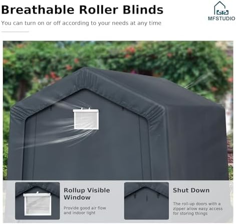 Portable motorcycle carport and garage tent — photo 4