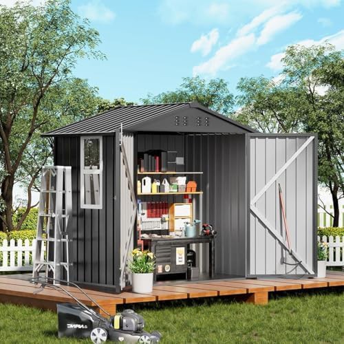 Grey ventilated utility workshop with window