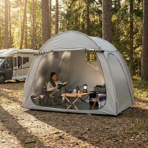 Oxford fabric portable bike storage tent — photo 3