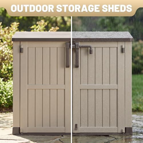 Portable Waterproof Garden Tool Storage Cabinet — photo 3