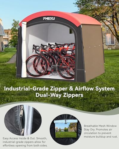 Oversized Oxford Fabric Bike Storage Tent — photo 4