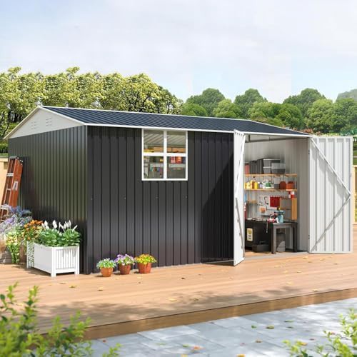 Ten by Twelve Foot Shed with Window