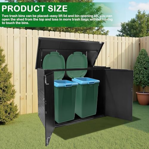 Weatherproof outdoor shed with lockable door — photo 5