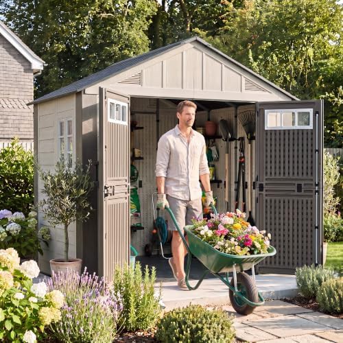 Heavy Duty HDPE Resin Garden Shed — photo 3