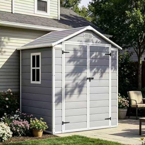 Resin garden tool shed 6x4 ft