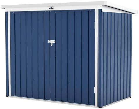 Galvanized Steel Trash Storage Cabinet