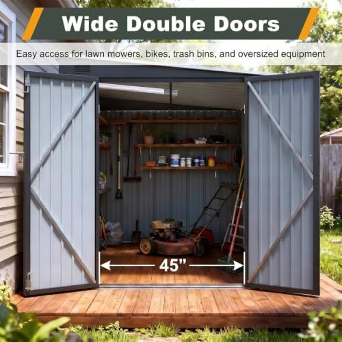 Metal lean to shed with skylight — photo 3