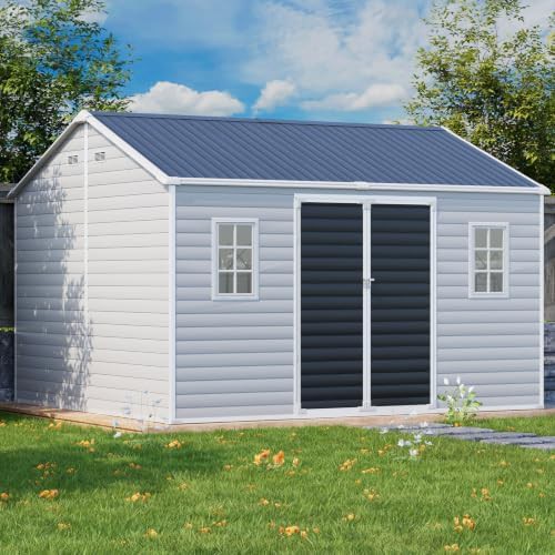 Heavy Duty Resin Shed with Floor and Windows