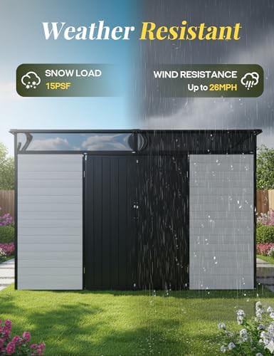 Large Resin Bike Shed with Floor — photo 4