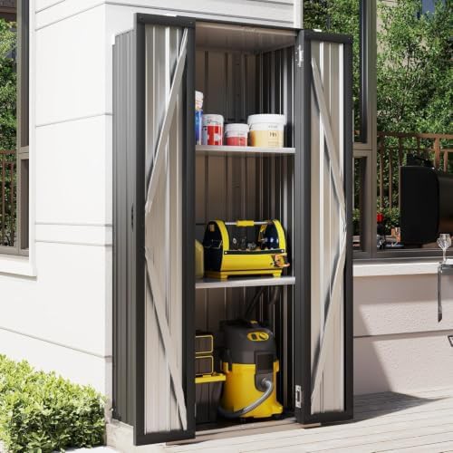 Tall waterproof outdoor utility cabinet — photo 3