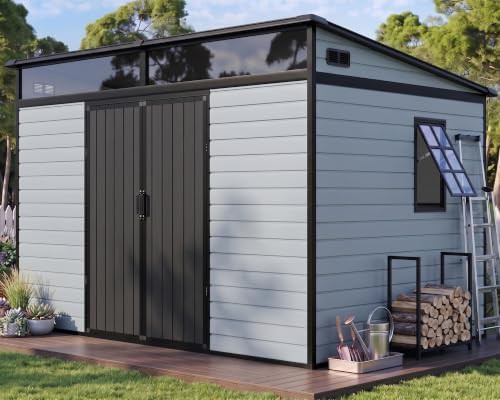 Resin Lean To Shed with Skylight